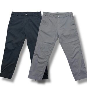 Lot of 2 Lululemon Pants Men's 33 Gray ABC